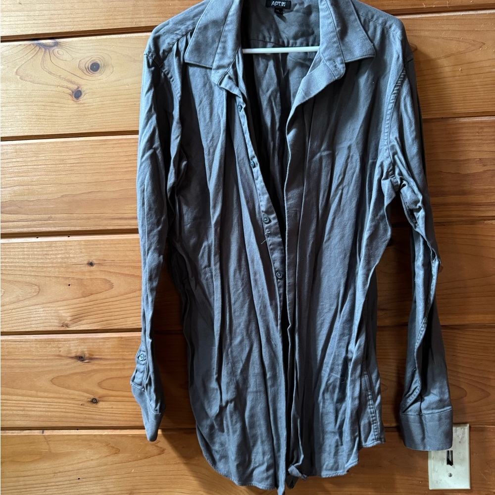 Apt. 9 Gray Men's Shirt